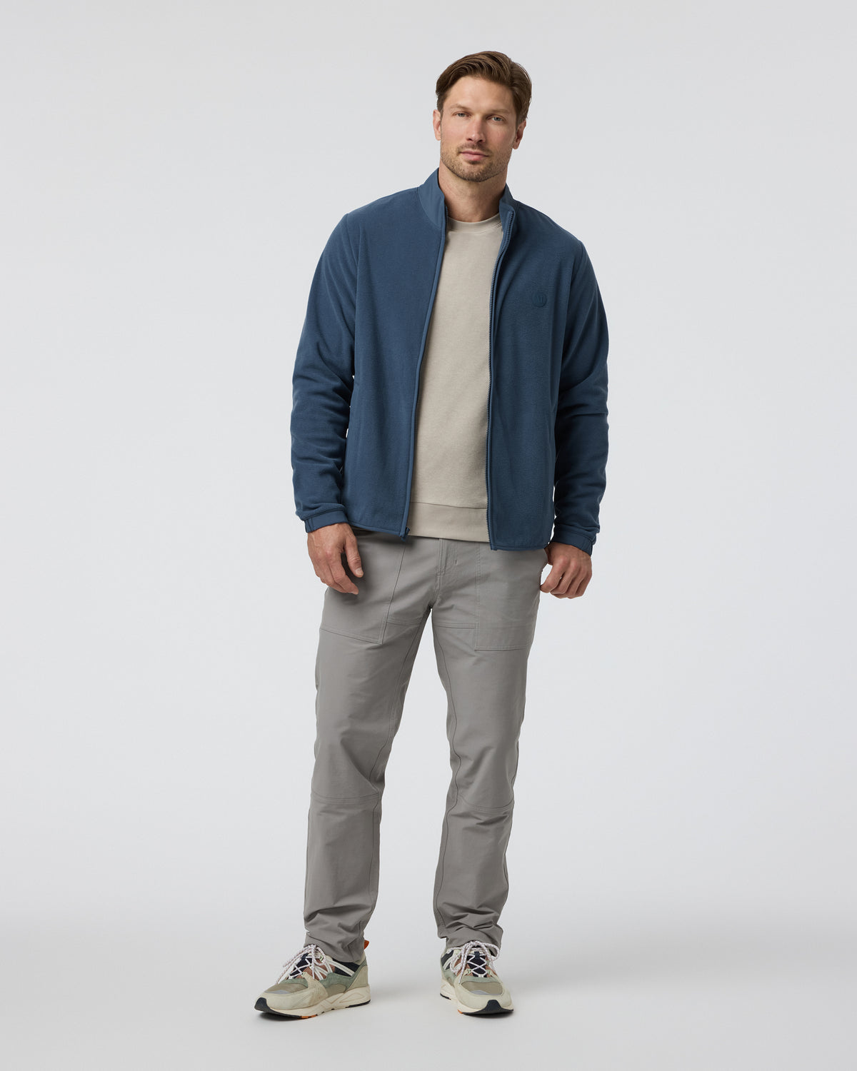 Aspen Full Zip Jacket Pacific Fleece Jacket - Vuori