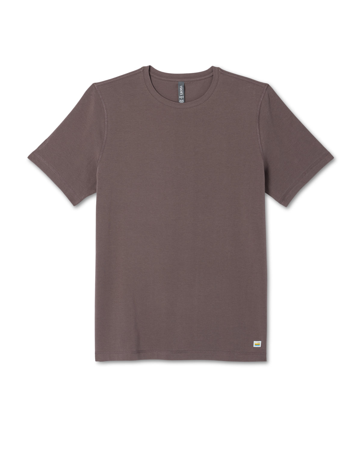 Tuvalu Tee Men's Cotton Short Sleeve T-Shirt in Timber - Vuori