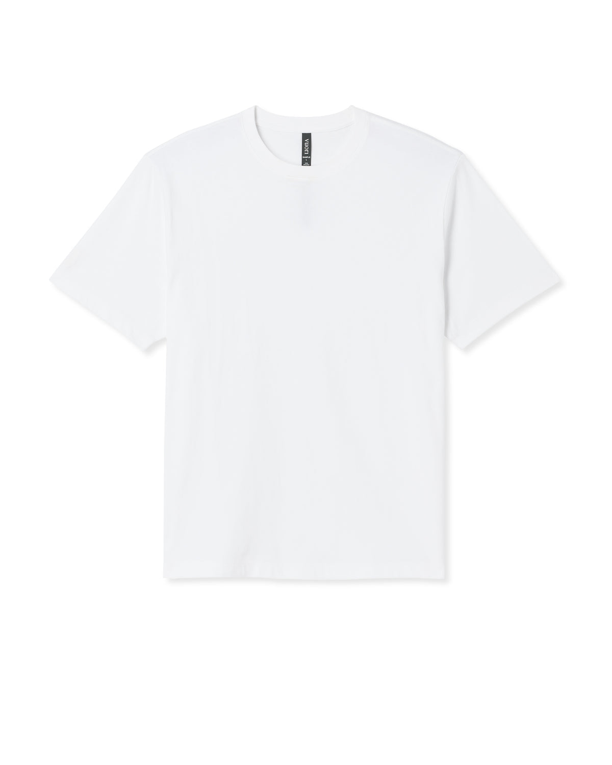 Short Sleeve Heavyweight Cotton Tee Men's White T-Shirt - Vuori