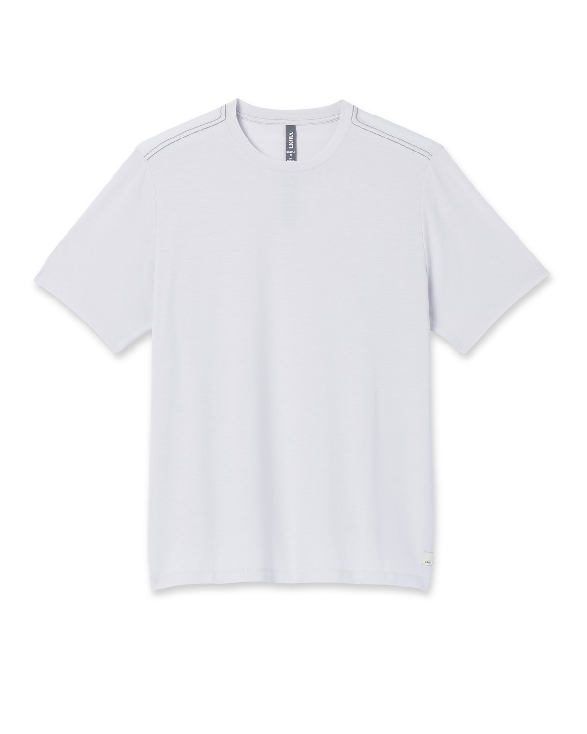 Current Tech Tee Men's Frost Grey Lightweight Shirt - Vuori