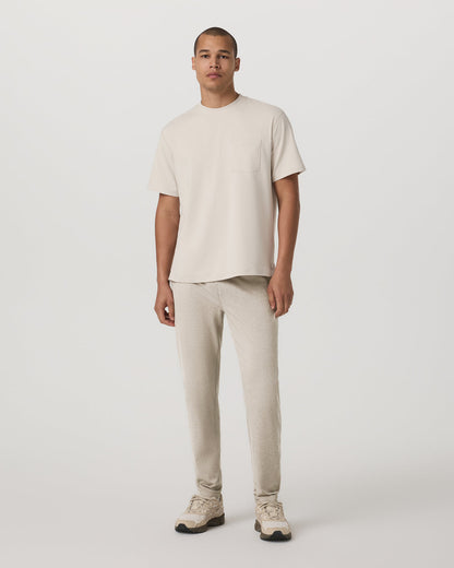 Men's Short Sleeve Ponto Pocket Tee - Relaxed Fit Bone - Vuori