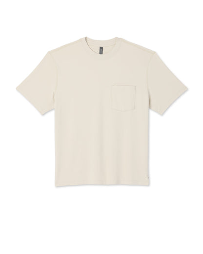 Men's Short Sleeve Ponto Pocket Tee - Relaxed Fit Bone - Vuori
