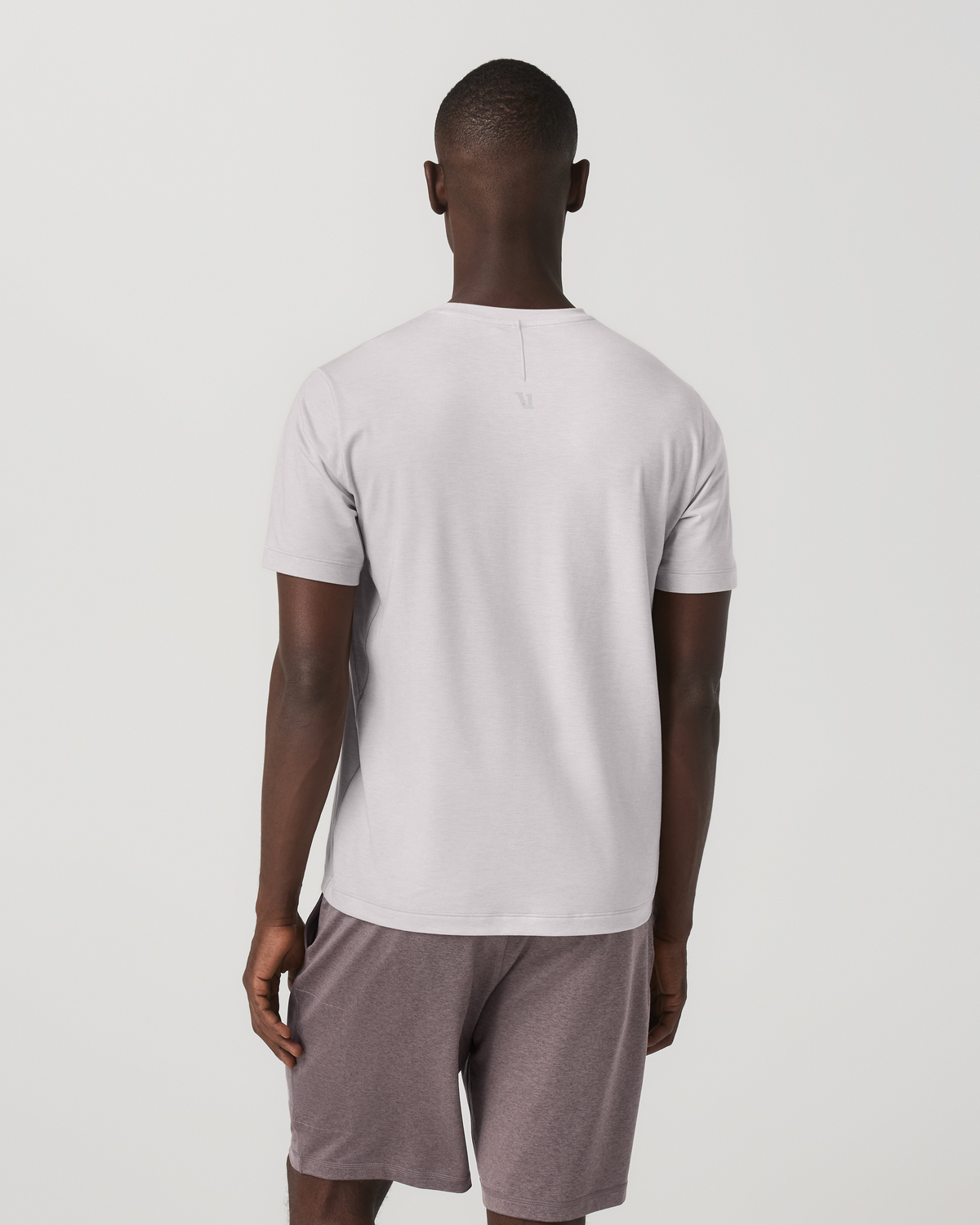 Short Sleeve Everyday Tee Men's Oatmeal Heather Shirt - Vuori