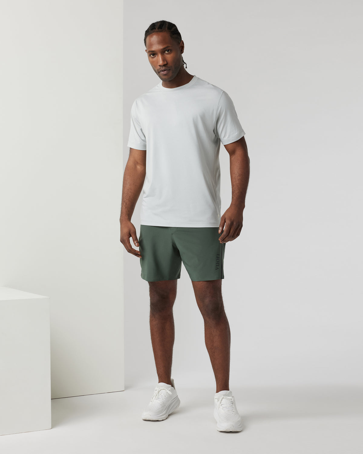 Tradewind Performance Tee 2.0 Sky Grey Heather - Vuori