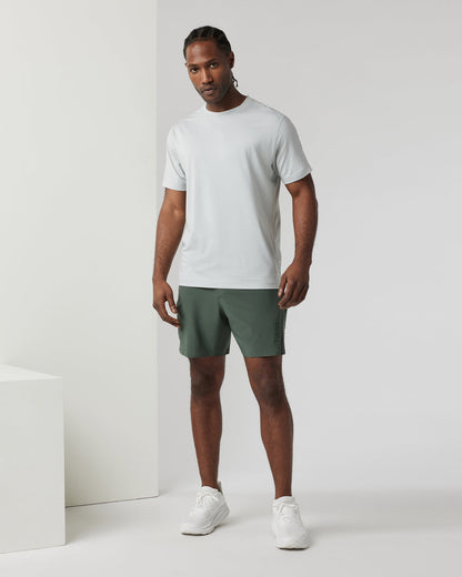 Tradewind Performance Tee 2.0 Sky Grey Heather - Vuori