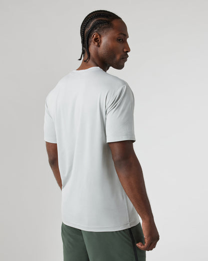 Tradewind Performance Tee 2.0 Sky Grey Heather - Vuori