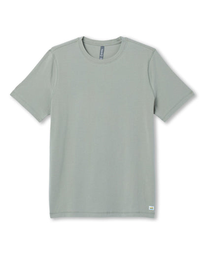 Tuvalu Tee Agave Green Cotton T-Shirt - Vuori
