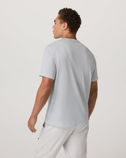 Current Tech Tee Men's Performance Shirt in Light Mist - Vuori