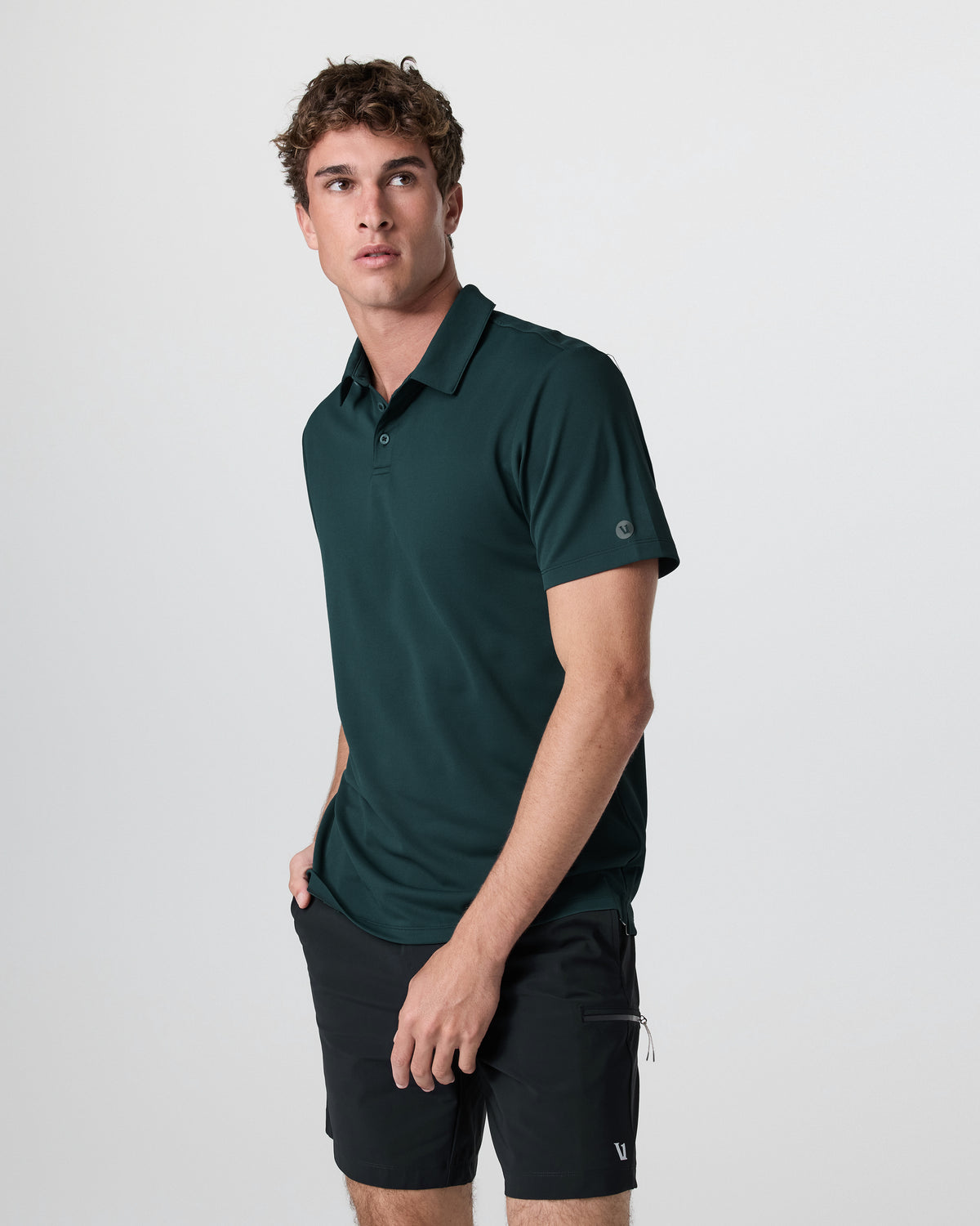 Gamepoint Polo Men's Deep Sea Tennis Shorts - Vuori