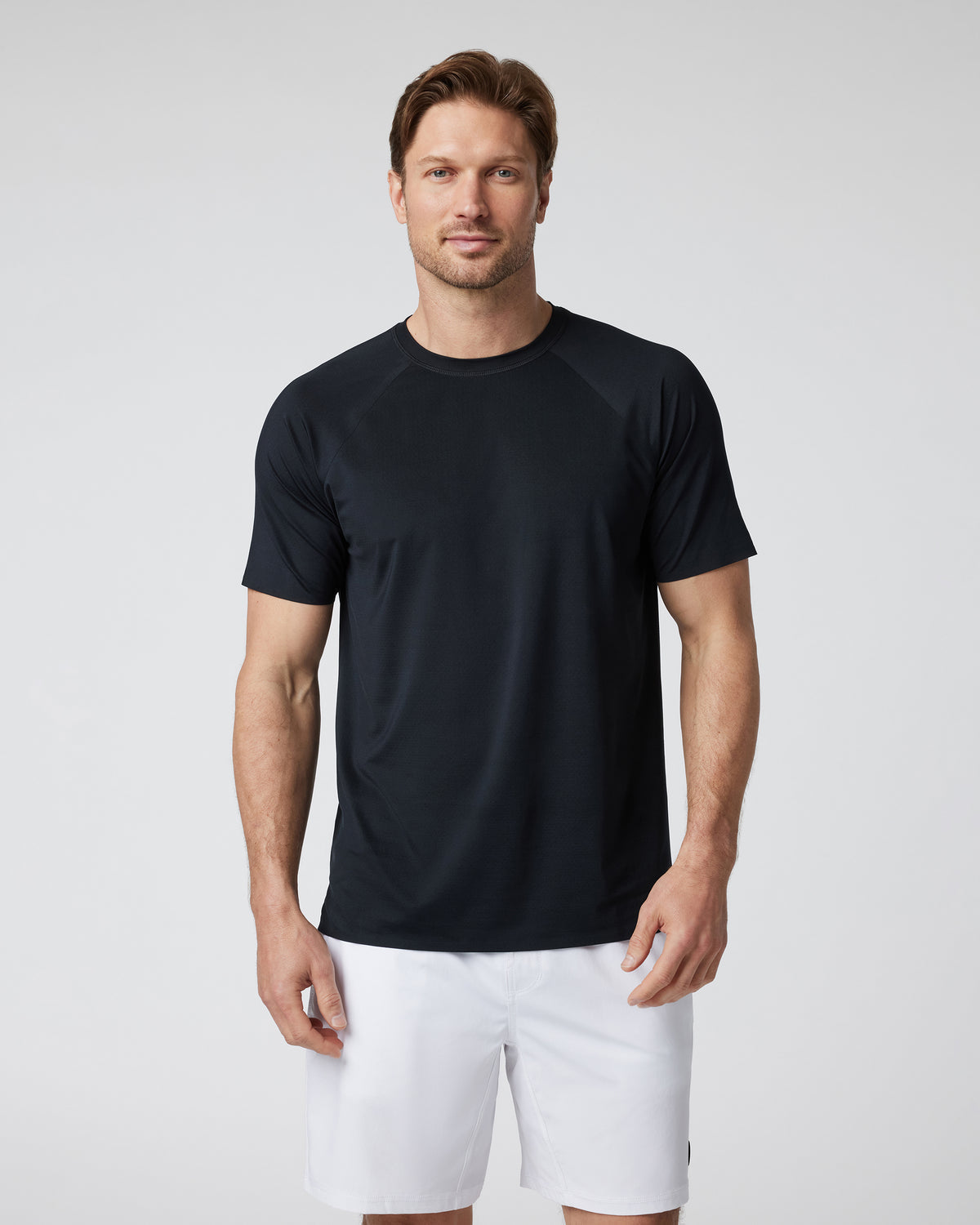 Short Sleeve Viewpoint Performance Tee Black - Vuori