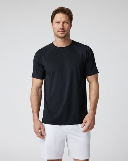 Short Sleeve Viewpoint Performance Tee Black - Vuori
