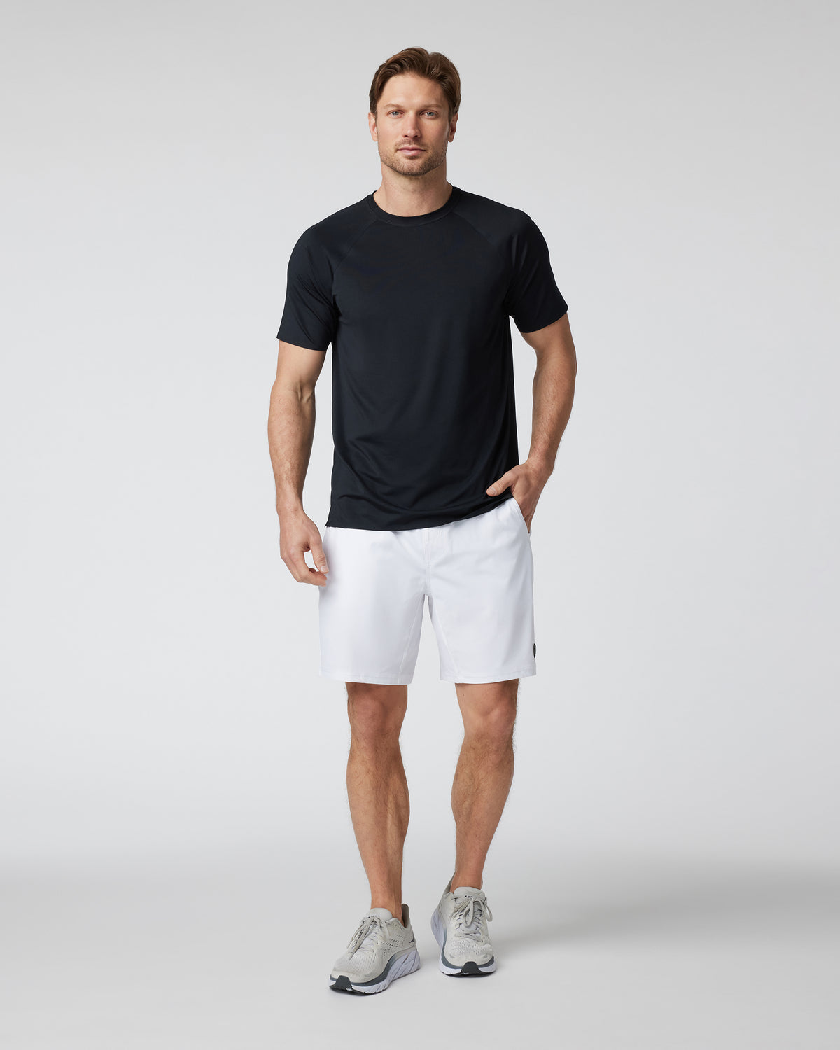 Short Sleeve Viewpoint Performance Tee Black - Vuori