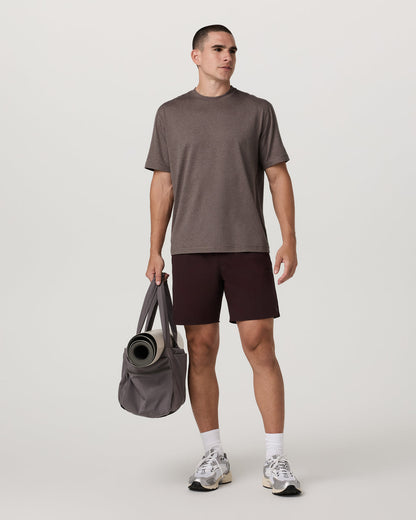 Men's Short Sleeve Ponto Tee - Relaxed Huckleberry - Vuori