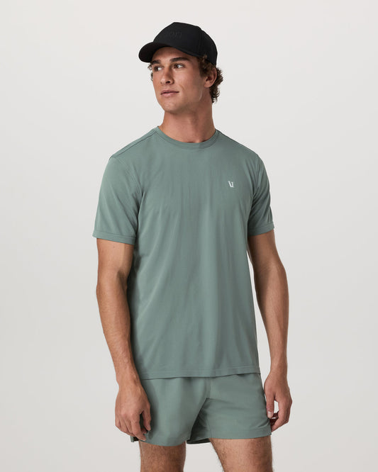 Short Sleeve Clearview Seamless Tee Men's Marsh T-Shirt - Vuori