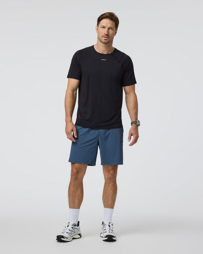 Short Sleeve Precept Tech Tee Black - Vuori