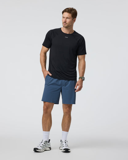 Short Sleeve Precept Tech Tee Black - Vuori