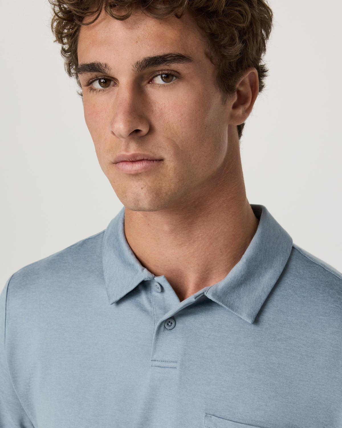 Men's Short Sleeve Ponto Performance Polo Flint Heather - Vuori