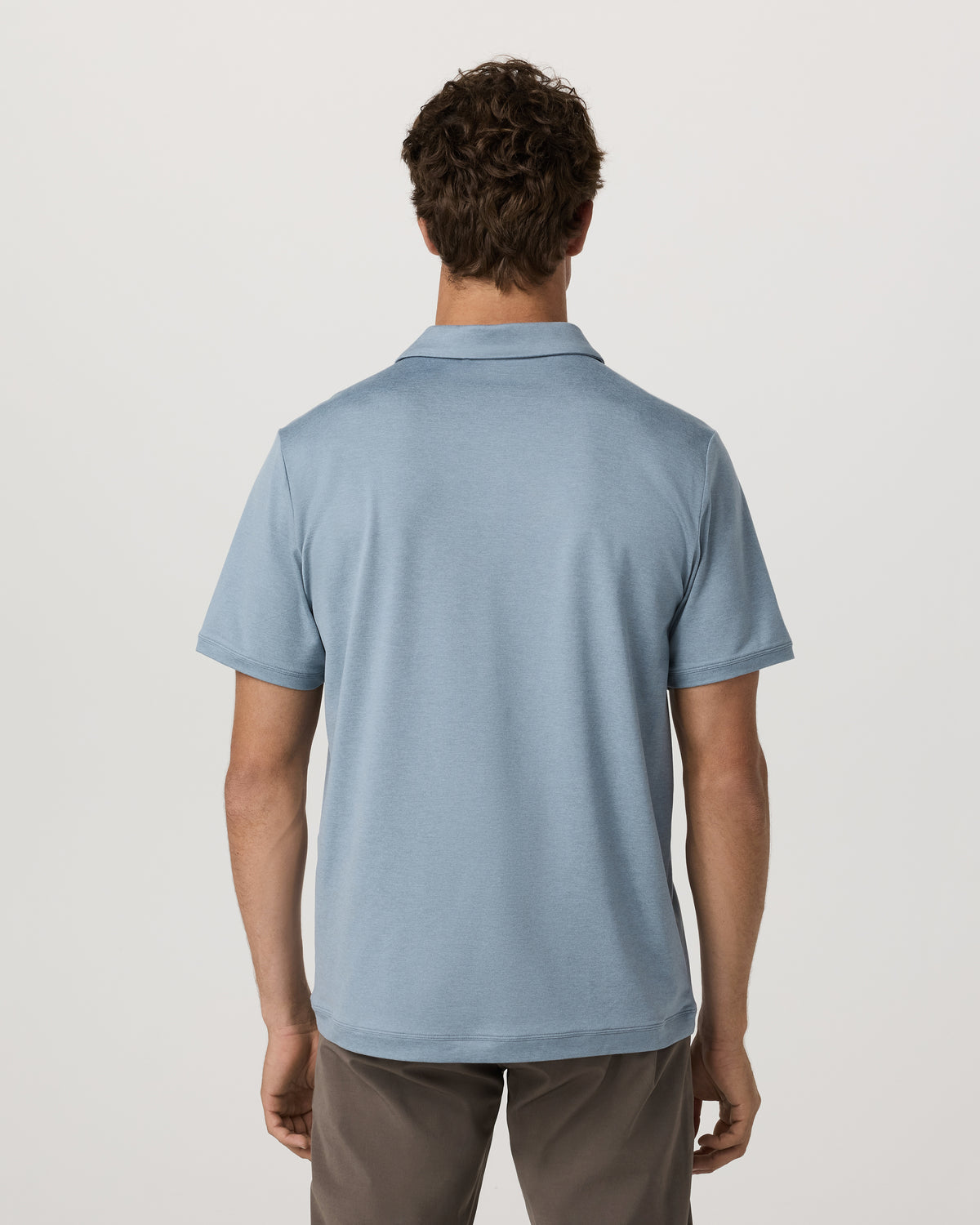 Men's Short Sleeve Ponto Performance Polo Flint Heather - Vuori