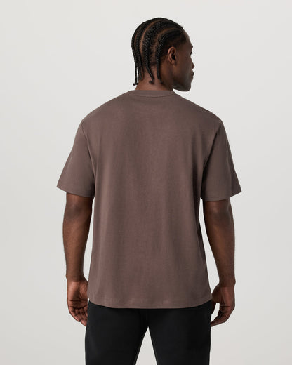 Men's Short Sleeve Heavyweight Cotton Tee Huckleberry - Vuori