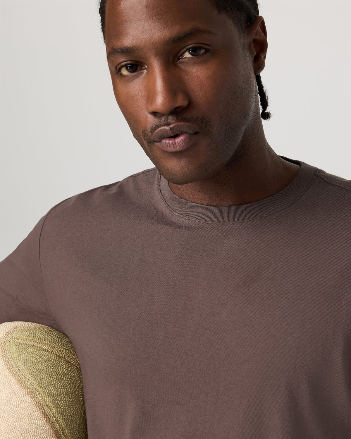 Men's Short Sleeve Heavyweight Cotton Tee Huckleberry - Vuori