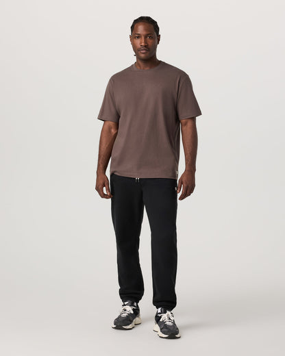 Men's Short Sleeve Heavyweight Cotton Tee Huckleberry - Vuori