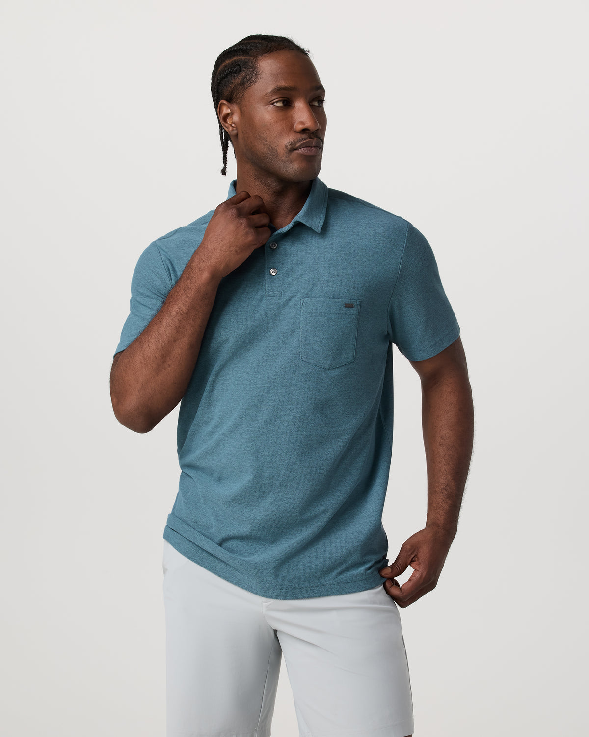 Ace Polo Men's Pond Performance Polo Shirt - Vuori