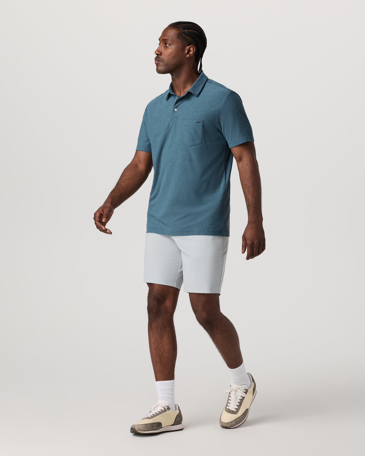 Ace Polo Men's Pond Performance Polo Shirt - Vuori