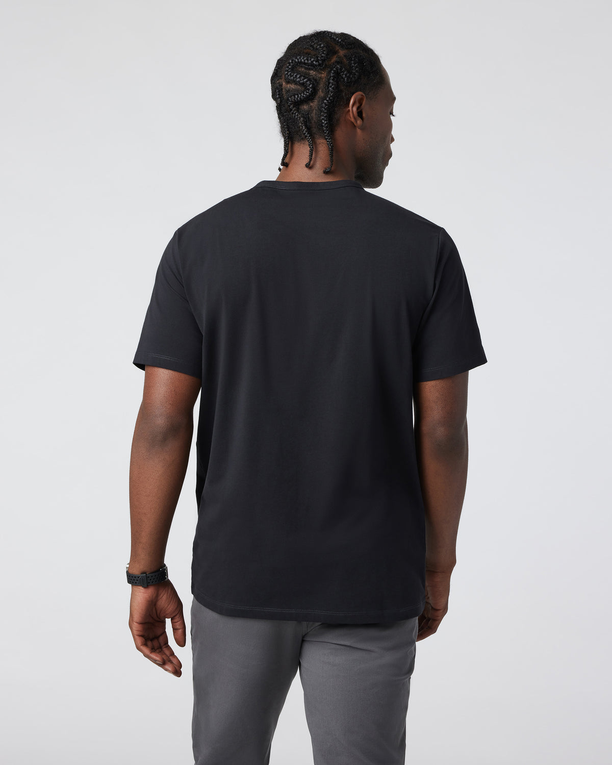 Men's Feather Pocket Tee Black Short-Sleeve Tee - Vuori