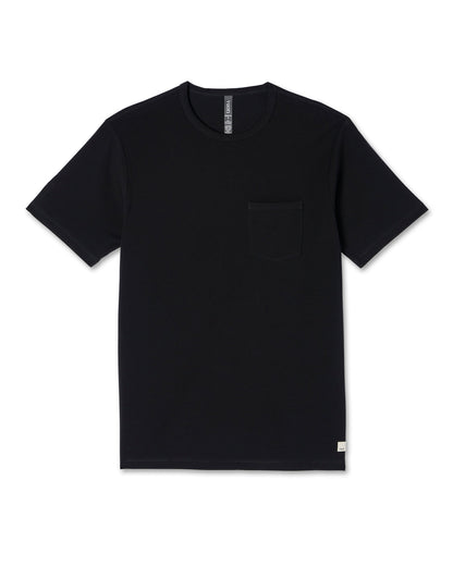 Men's Feather Pocket Tee Black Short-Sleeve Tee - Vuori
