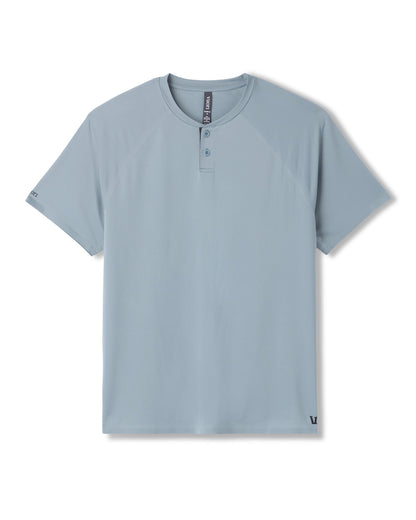 Short Sleeve Viewpoint Henley Mist - Vuori
