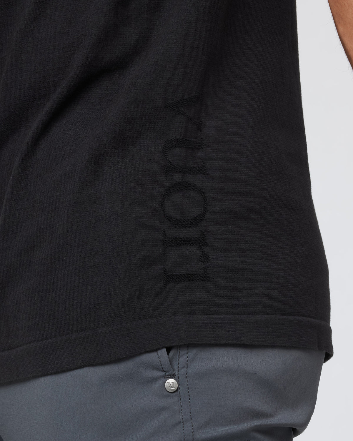 Weston Seamless Tee Men's Black Short Sleeve Tee - Vuori