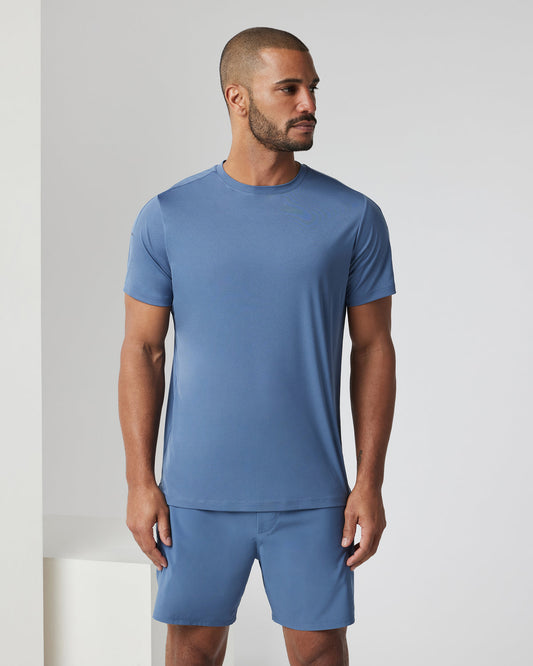 Terra Run Tee Men's Nautilus Running Shirt - Vuori
