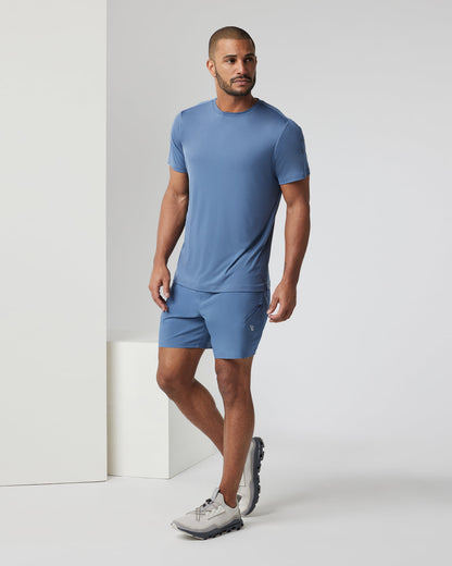 Terra Run Tee Men's Nautilus Running Shirt - Vuori
