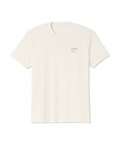 Vortex Tee Men's Natural Performance T-Shirt - Vuori