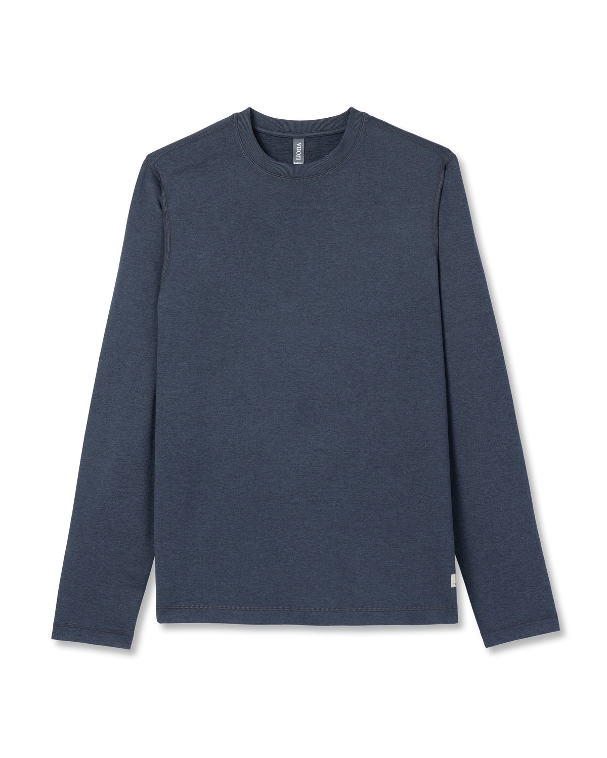 Long Sleeve Ponto Performance Tee Midnight Heather - Vuori