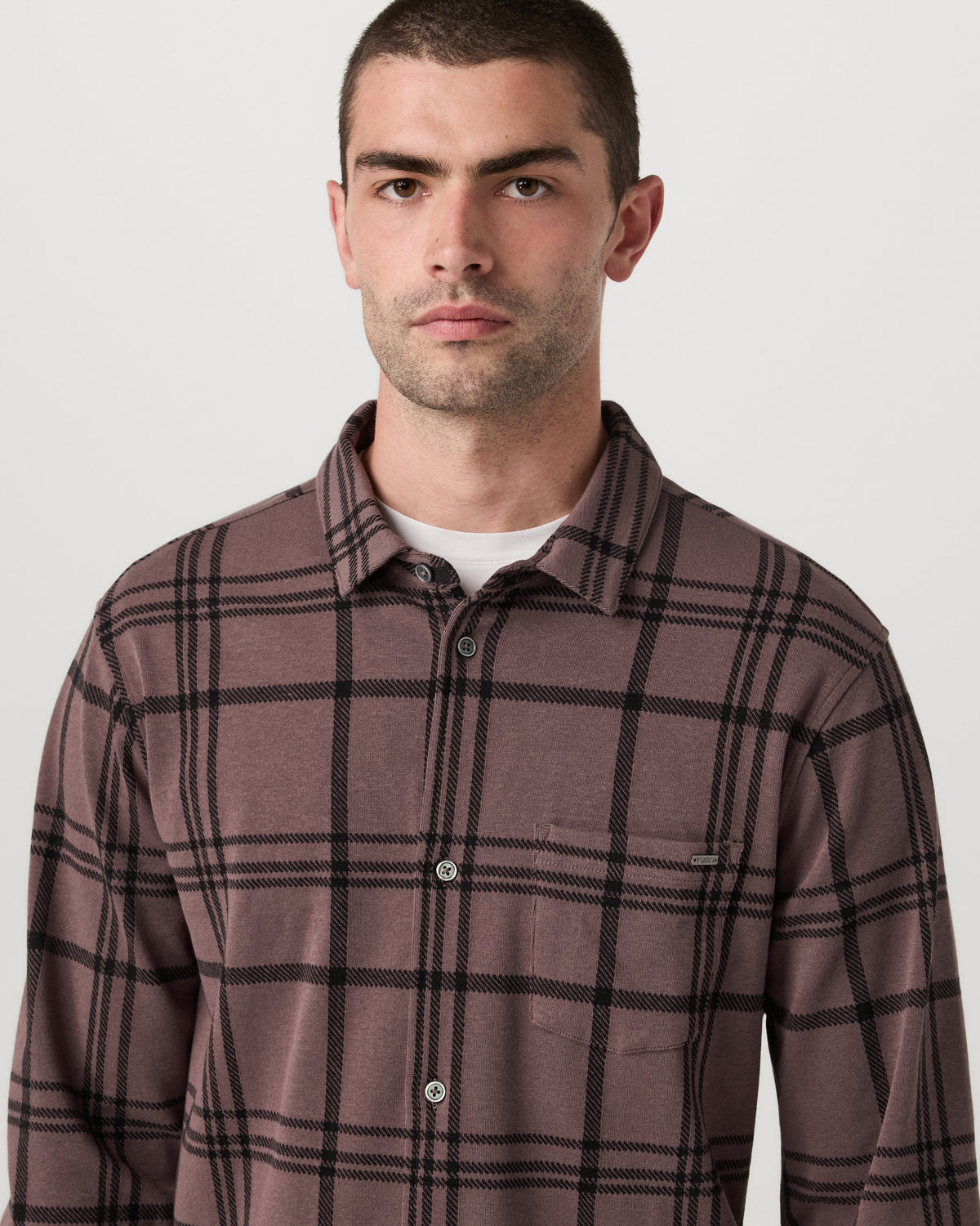 Seaview Plaid Button Down Shirt Men's Huckleberry Shirt - Vuori