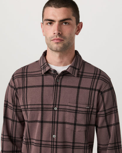 Seaview Plaid Button Down Shirt Men's Huckleberry Shirt - Vuori