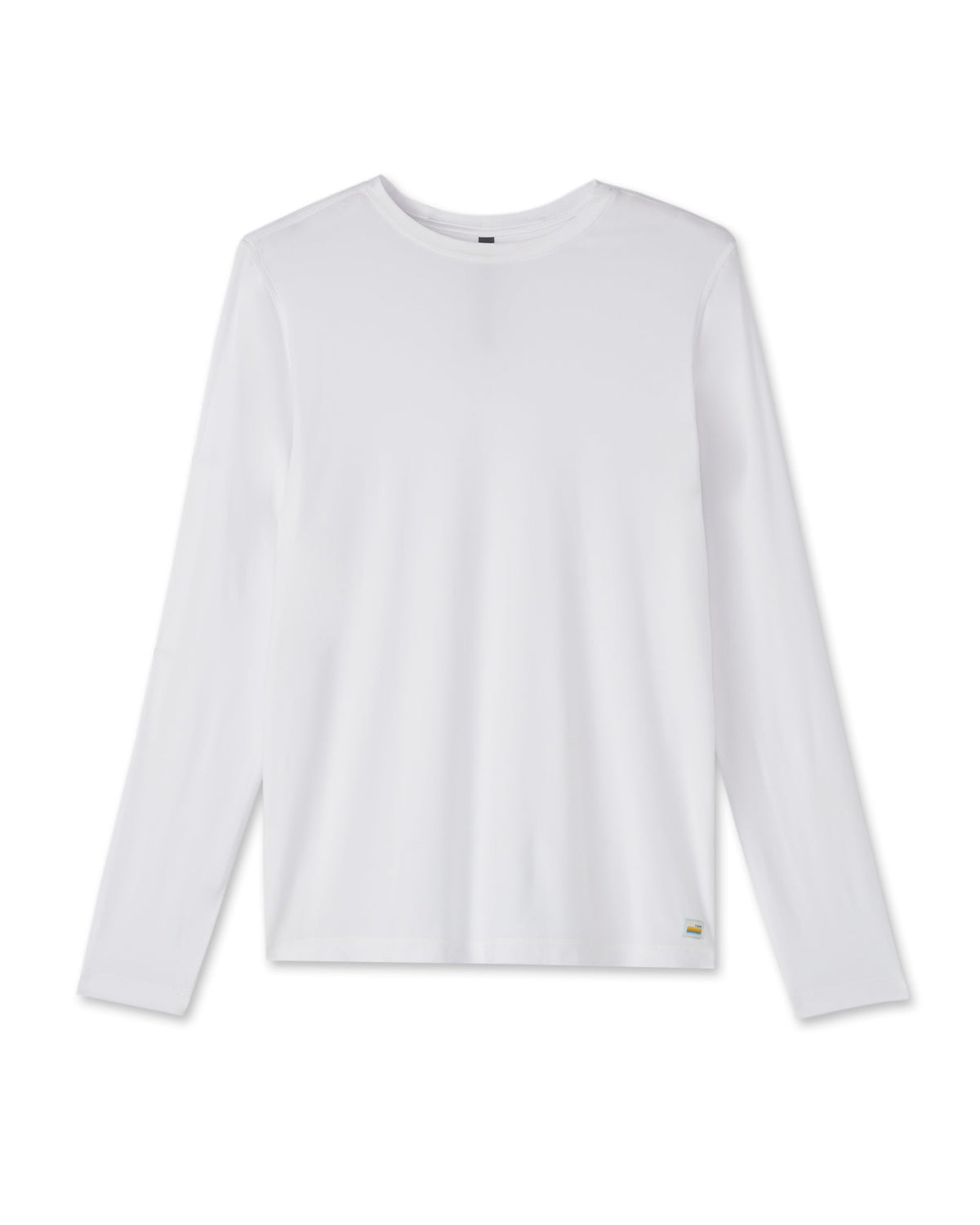 Long Sleeve Strato Tech Tee Men's White Shirt - Vuori