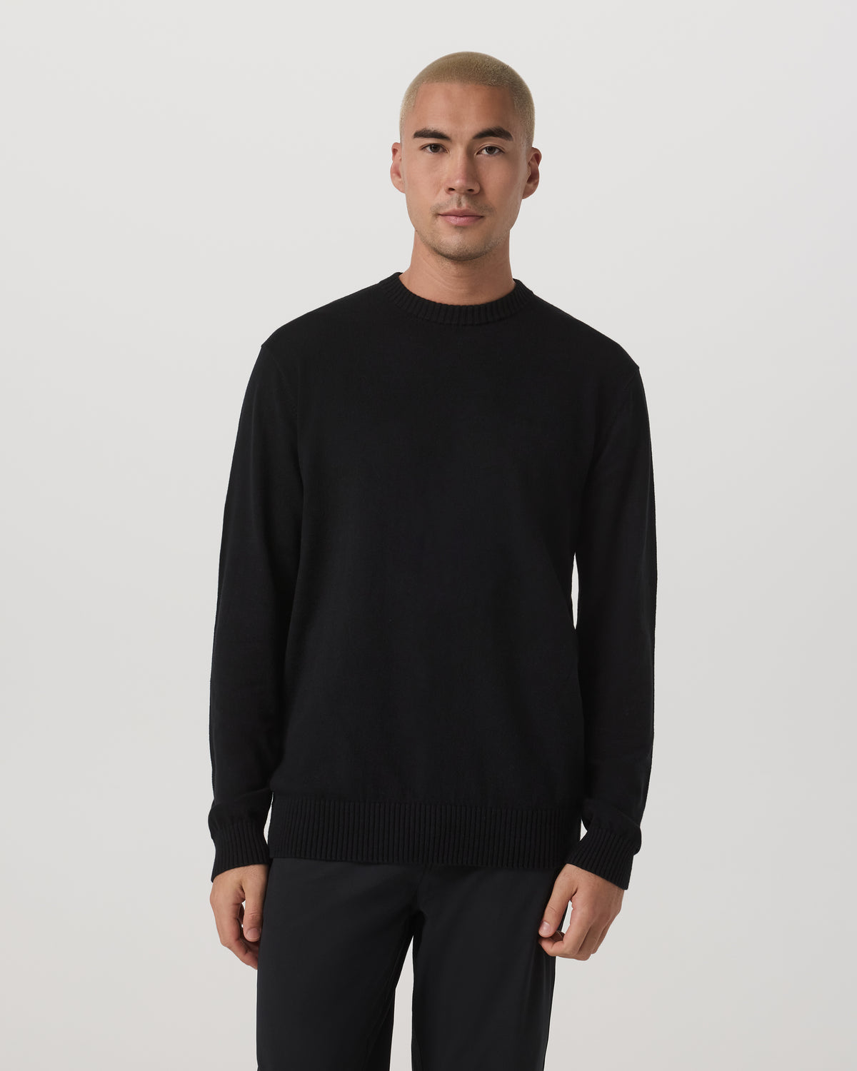 Fluent Sweater Men's Black Sweater - Vuori