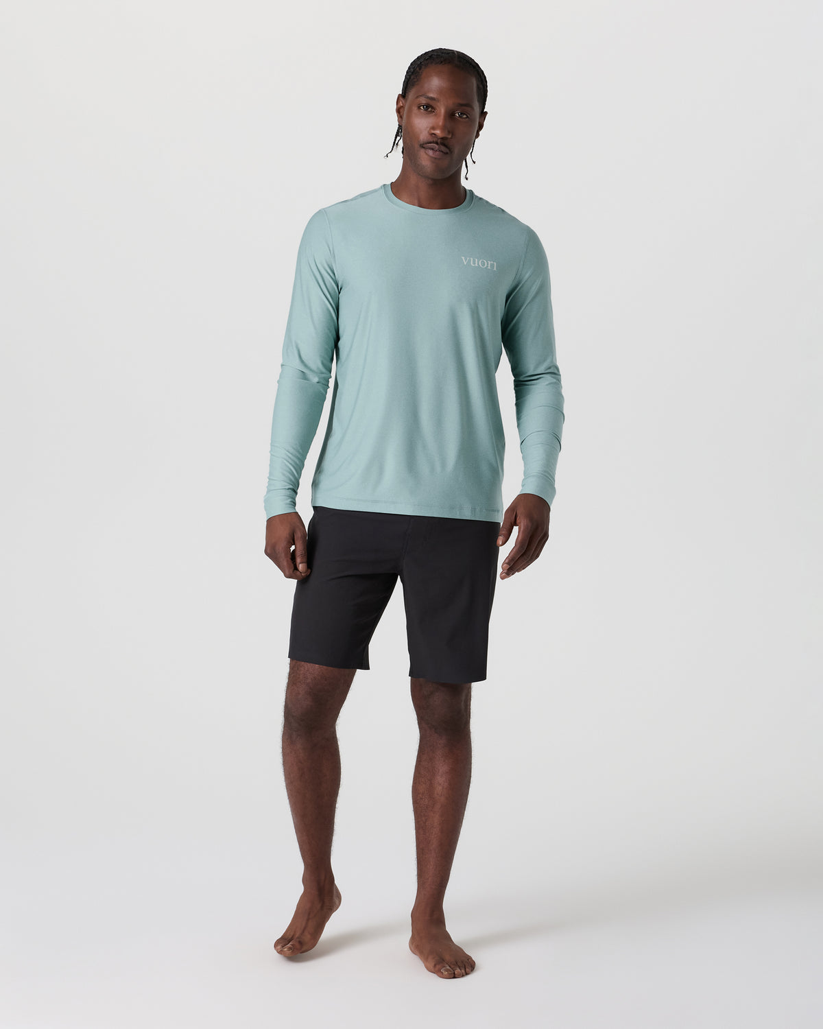 Uluwatu UPF Long Sleeve Sea Spray Heather - Vuori