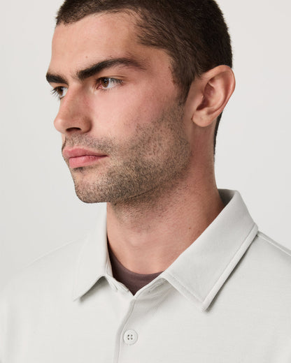 Jeffreys Overshirt Men's Winter Grey Heather Shirt - Vuori
