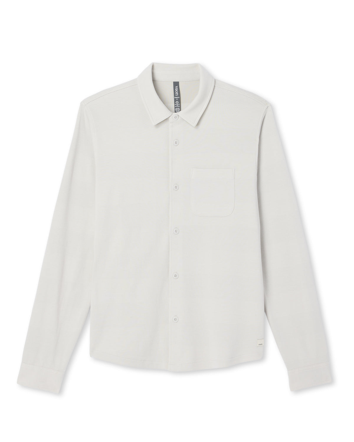 Jeffreys Overshirt Men's Winter Grey Heather Shirt - Vuori