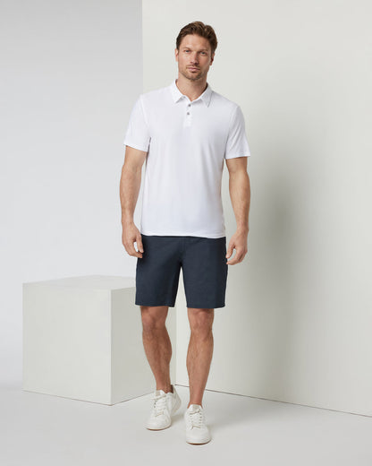 Strato Tech Polo Men's White Athletic Polo - Vuori