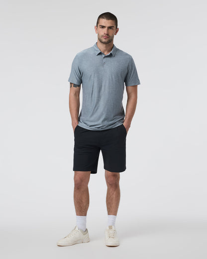 Strato Tech Polo Men's Mist Heather Polo - Vuori