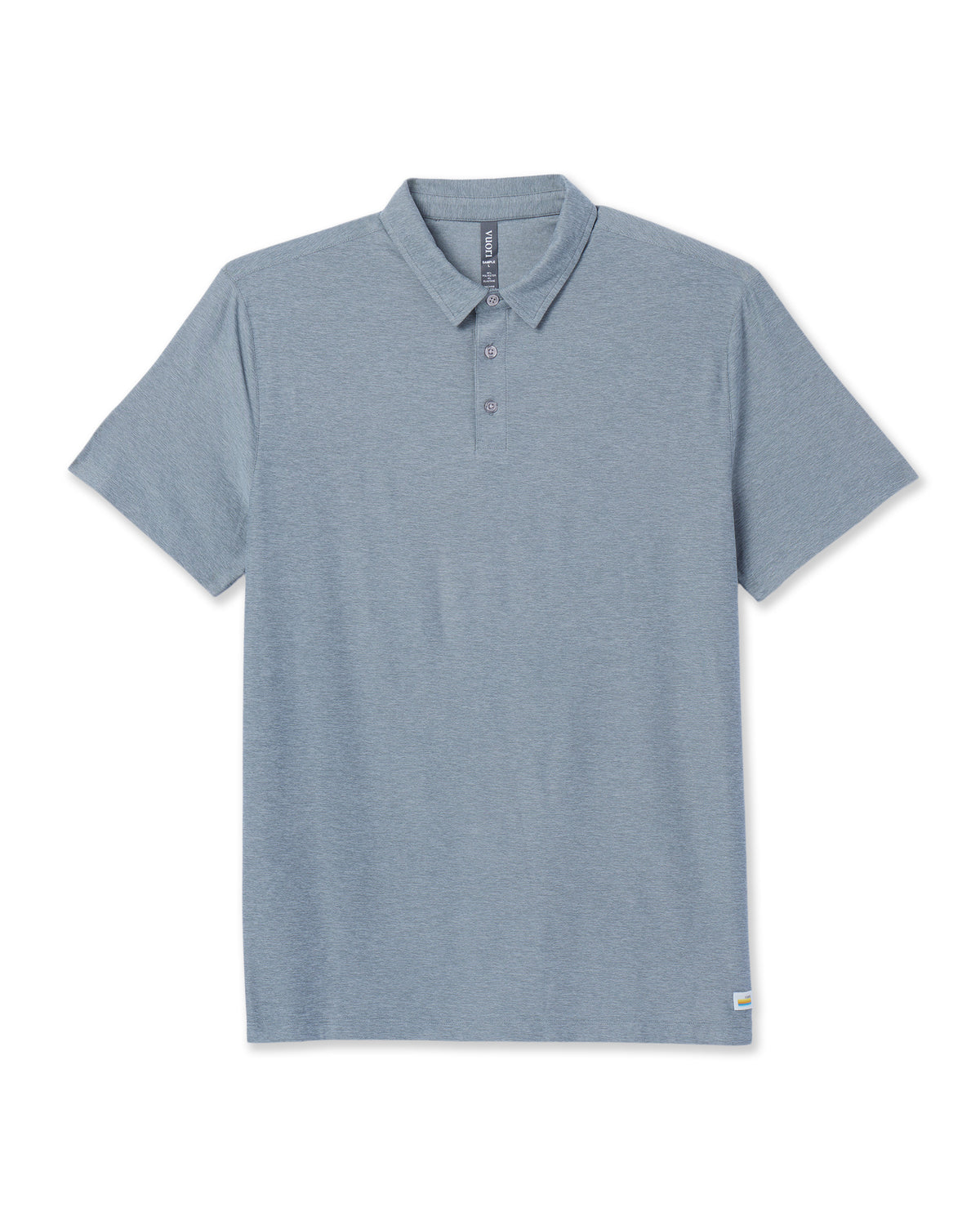 Strato Tech Polo Men's Mist Heather Polo - Vuori