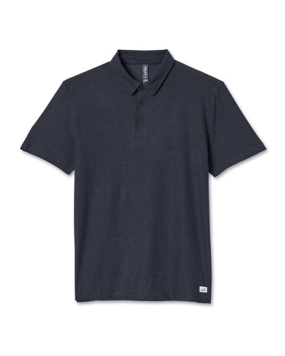 Strato Tech Polo Men's Charcoal Tech Polo Shirt - Vuori