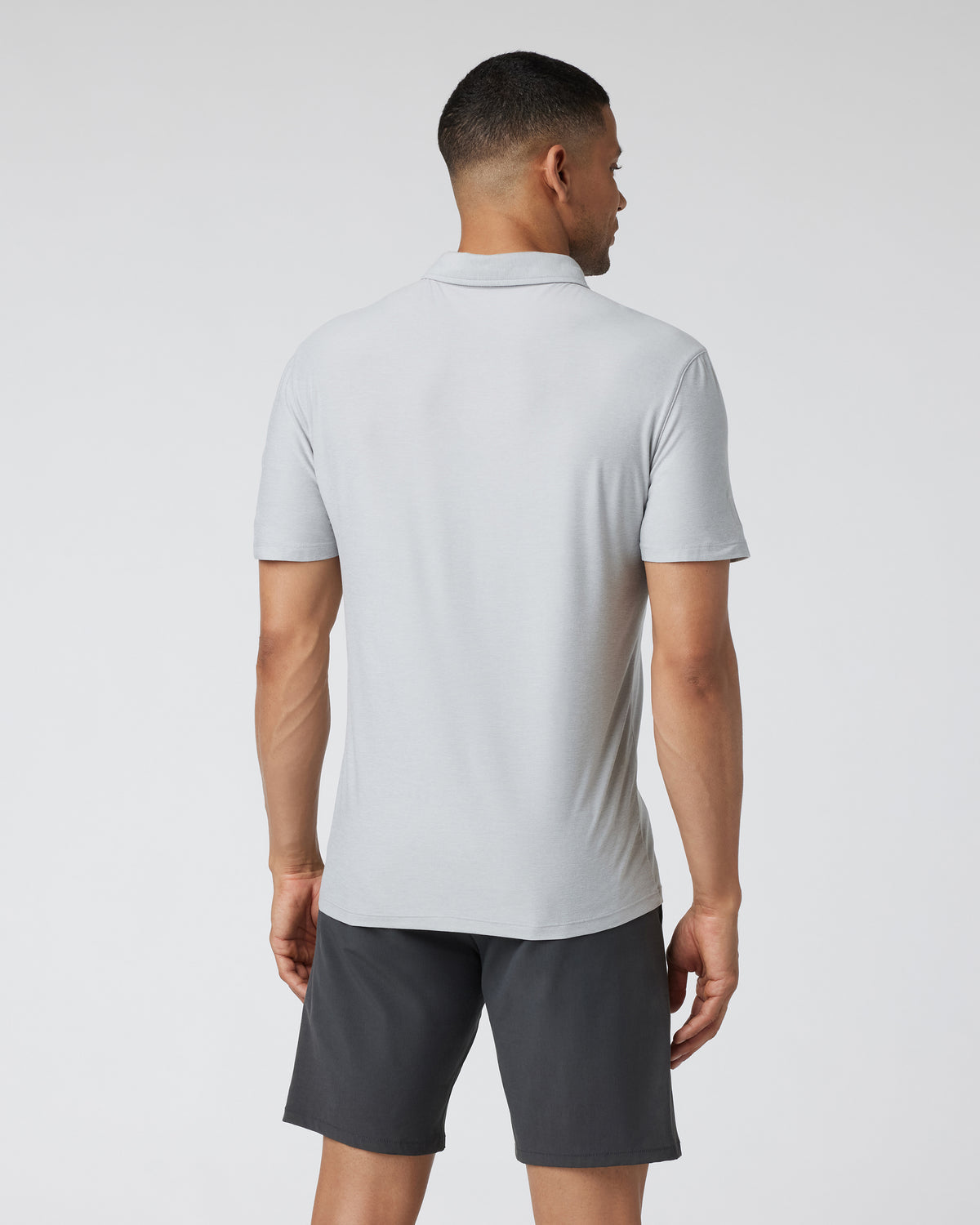 Strato Tech Polo Platinum Heather - Vuori