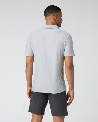 Strato Tech Polo Platinum Heather - Vuori