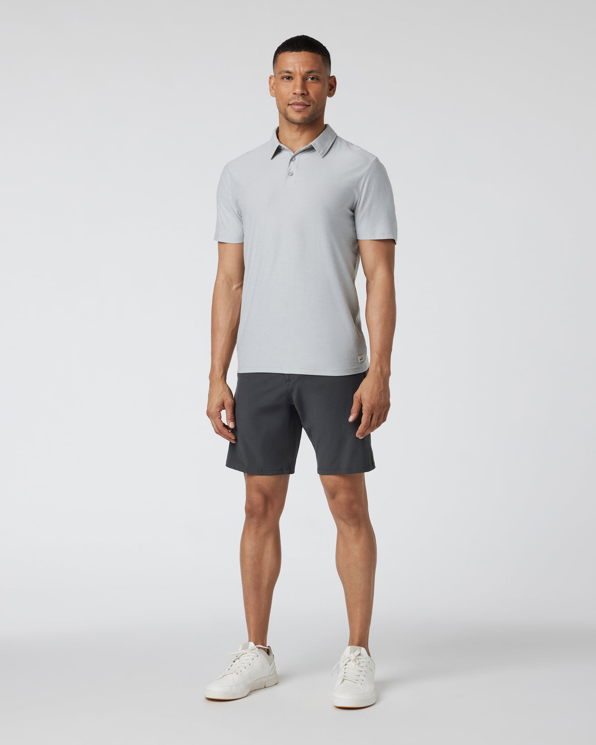 Strato Tech Polo Platinum Heather - Vuori