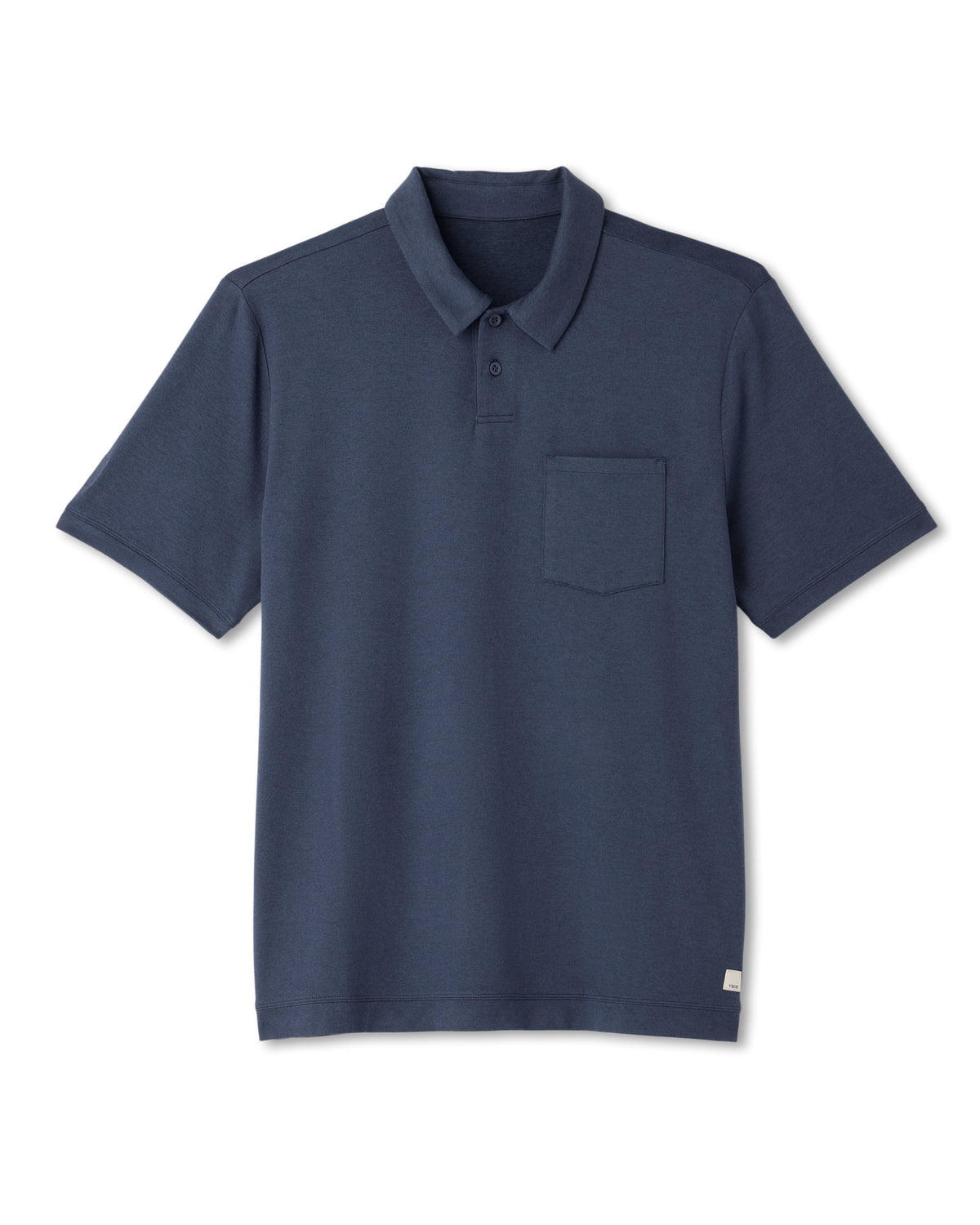 Short Sleeve Ponto Performance Polo Azure Heather - Vuori
